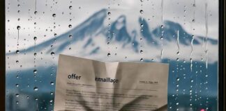 How to Land a Software Developer Job in 2025 Crumpled job offer on rainy Seattle window; teriyaki bowl reflects neon binary rain.