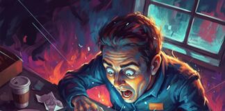 Gadget News 2025: The Best New Tech Gadgets to Look Forward To Frantic man reacting to "GADGET SD25" on a tablet.