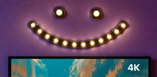 What Makes the Best 4K TVs in 2025? Our Complete Guide TV with burrito on remote, candle shadows, wonky LED smiley face. Teal-mustard glitch vibe.